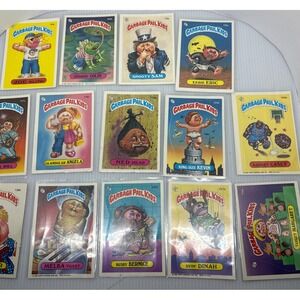 14 Garbage Pail Kids Cards 1986 Topps‎ Series 4 & 5 Stickers Vintage GPK